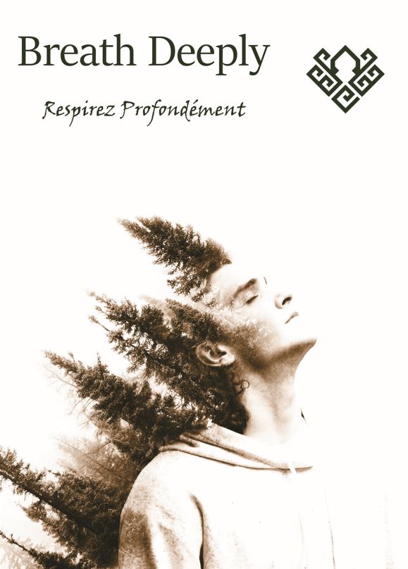 Affiche Publicitaire 'Breath Deeply' de Rémi Parent