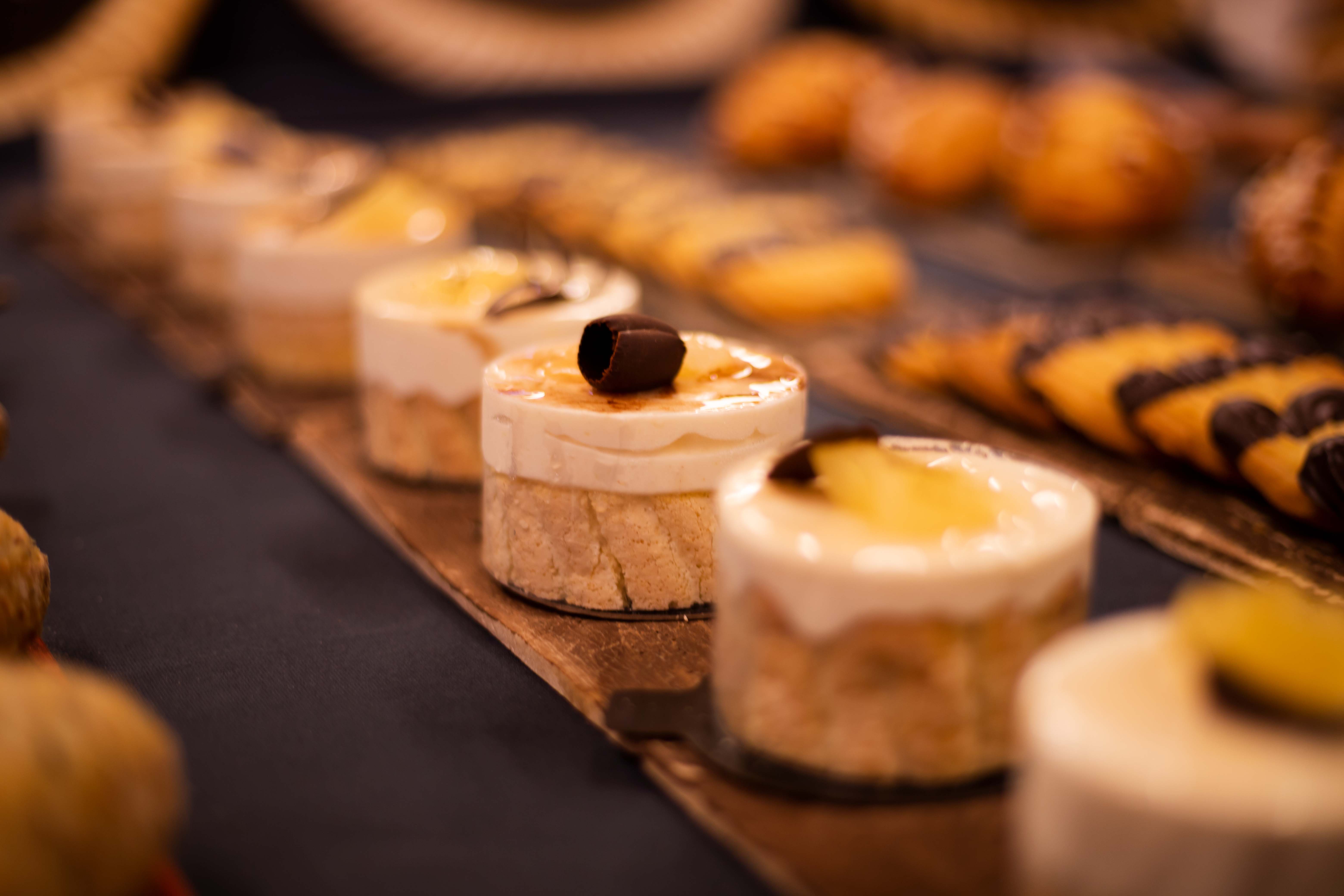 Photo au format paysage d'un tiramisu de l'INBP de Rouen